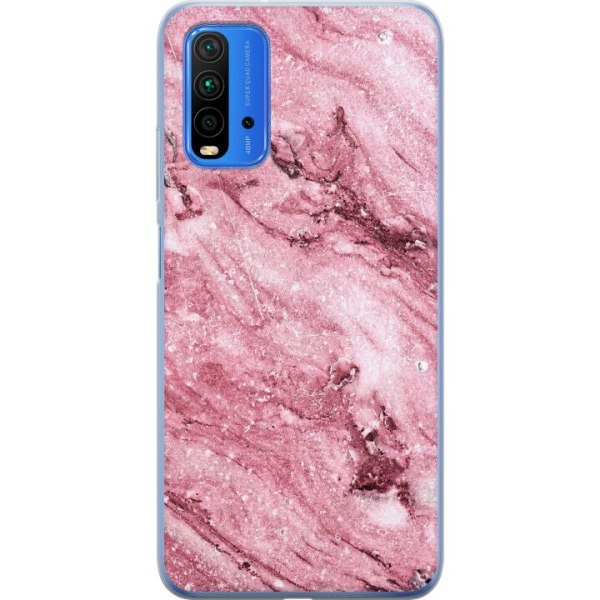 Xiaomi Redmi 9T Läpinäkyvä kuori Rosa