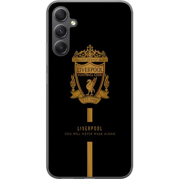 Samsung Galaxy A15 5G Läpinäkyvä kuori Liverpool