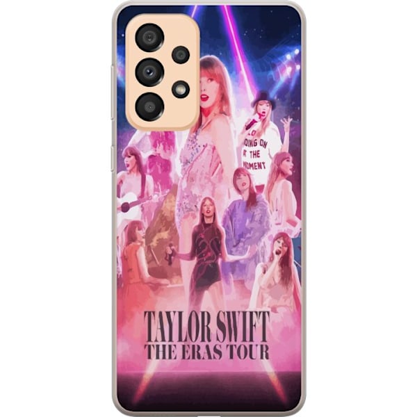 Samsung Galaxy A33 5G Läpinäkyvä kuori Taylor Swift