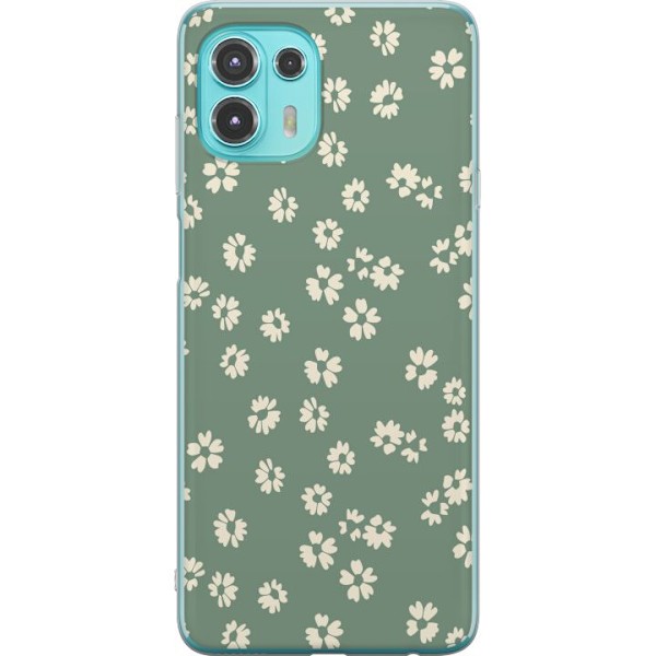 Motorola Edge 20 Lite Genomskinligt Skal Blomsterdröm – fä