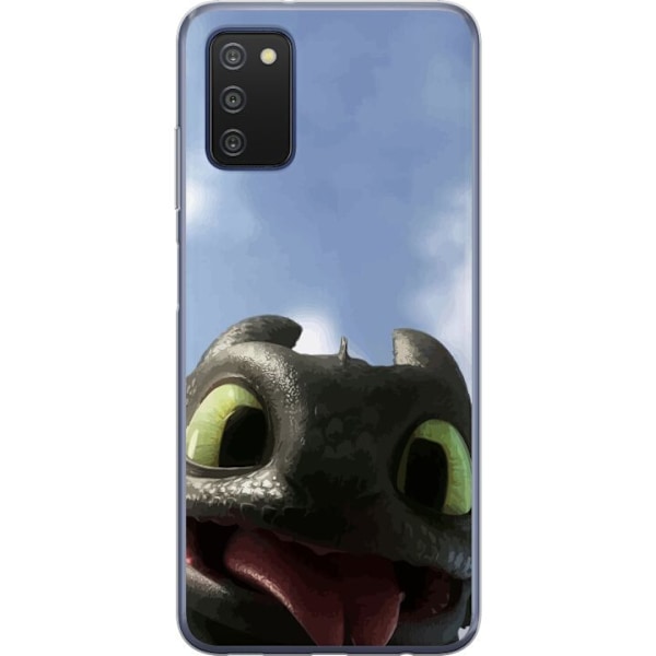 Samsung Galaxy A03s Läpinäkyvä kuori Kuinka kouluttaa lohikäärmeesi