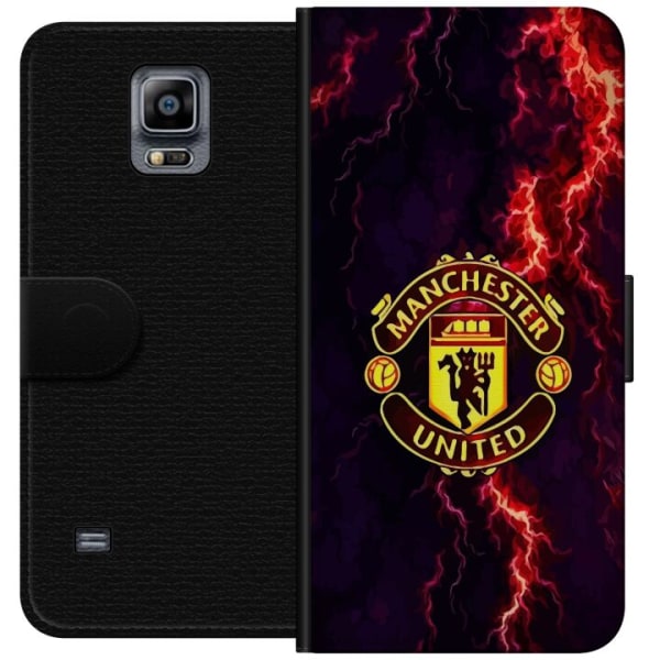 Samsung Galaxy Note 4 Lompakkokotelo Manchester United