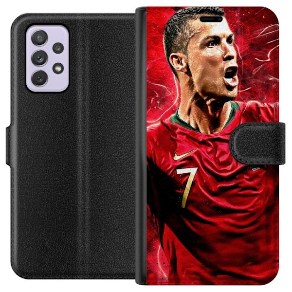 Samsung Galaxy A52s 5G Tegnebogsetui Cristiano Ronaldo
