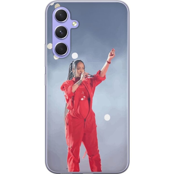 Samsung Galaxy A54 Gjennomsiktig deksel Rihanna – Trendsetti