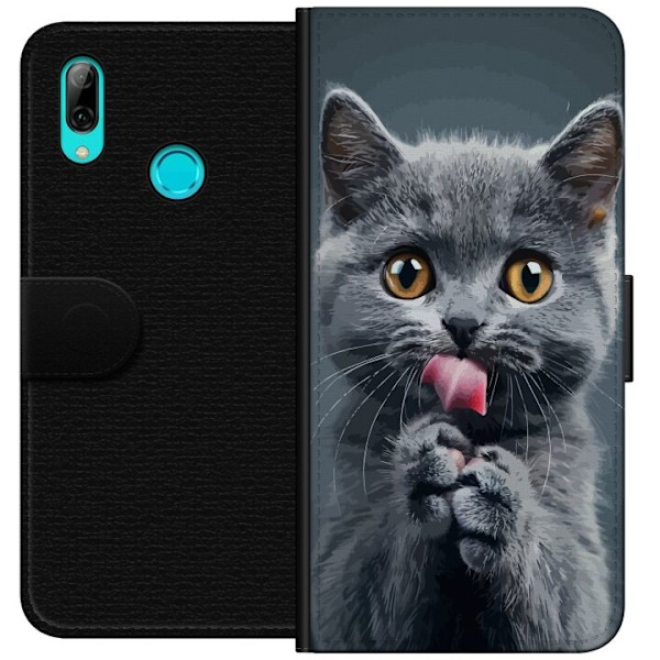 Huawei P smart 2019 Plånboksfodral Katt