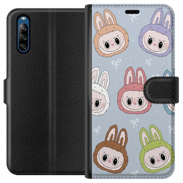 Sony Xperia L4 Plånboksfodral Labubu Star Pattern – Stjärn