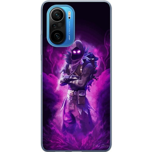 Xiaomi Poco F3 Läpinäkyvä kuori Fortnite