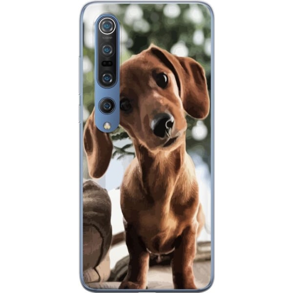 Xiaomi Mi 10 Pro 5G Gennemsigtig cover Ung Hund