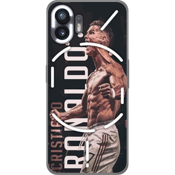 Nothing Phone (2) Gennemsigtig cover Cristiano Ronaldo