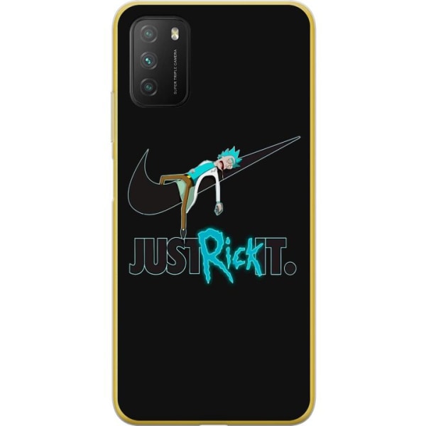 Xiaomi Poco M3  Gjennomsiktig deksel Bare Rick Det.