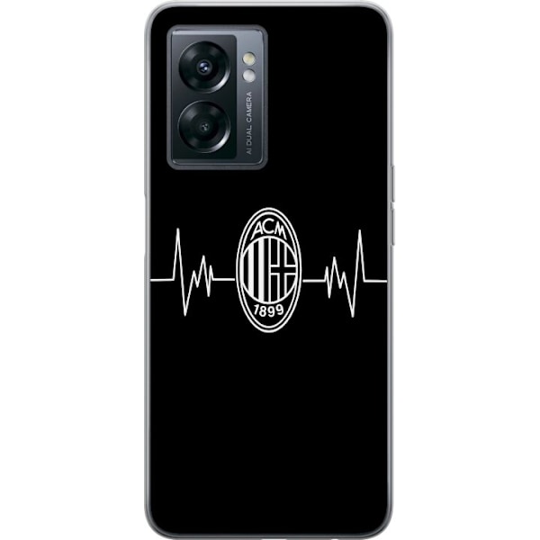 OnePlus Nord N300 Gjennomsiktig deksel AC Milan