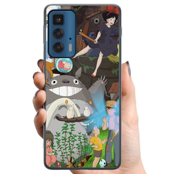 Motorola Edge 20 Pro TPU Mobilskal Studio Ghibli