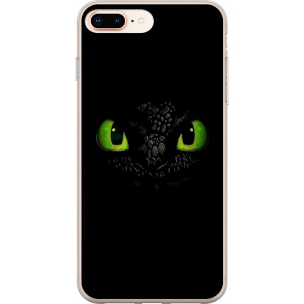 Apple iPhone 8 Plus Genomskinligt Skal Draktränaren How to Train Your Dragon