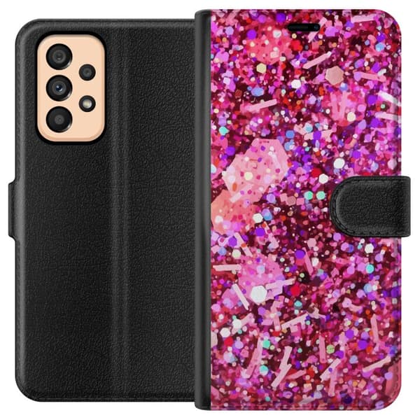 Kompatibelt Plånboksfodral till Samsung Galaxy A53 5G Glitter