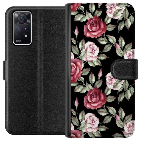 Kompatibel Tegnebogsetui til Xiaomi Redmi Note 11 Pro 5G Blomster