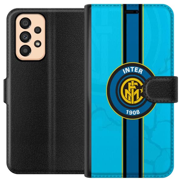 Yhteensopiva Lompakkokotelo Samsung Galaxy A33 5G Inter Milan