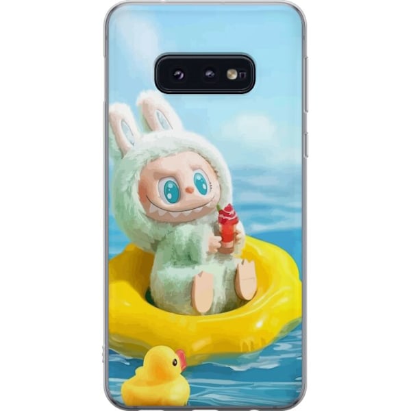 Samsung Galaxy S10e Gjennomsiktig deksel Labubu Macaron-serien