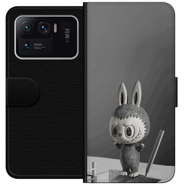 Xiaomi Mi 11 Ultra Tegnebogsetui Pop Mart MEGA LABUBU LABUBU Sketch 1000%