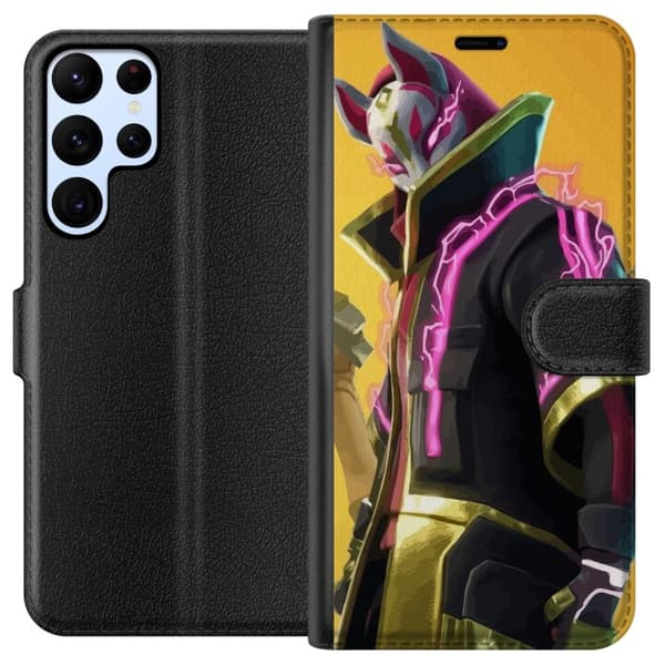 Kompatibel Tegnebogsetui til Samsung Galaxy S22 Ultra 5G Fortnite