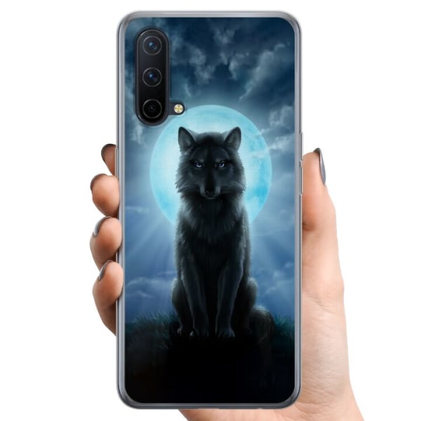 OnePlus Nord CE 5G TPU Mobilskal Wolf in the Dark
