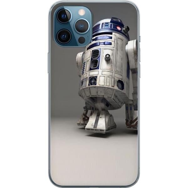 Kompatibel Mobilcover til Apple iPhone 12 Pro Max R2D2 Star Wars