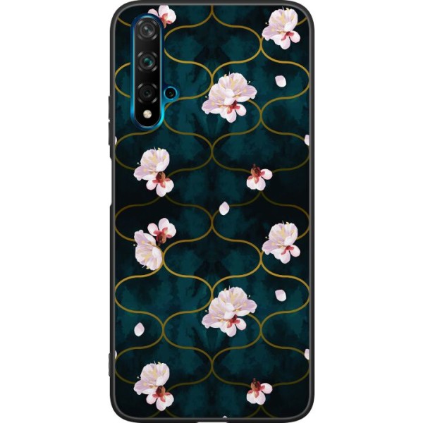 Huawei nova 5T Musta kuori Kukat