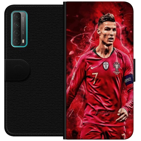 Huawei P smart 2021 Plånboksfodral Ronaldo Skills – CR7 Design för Äkta Supporters