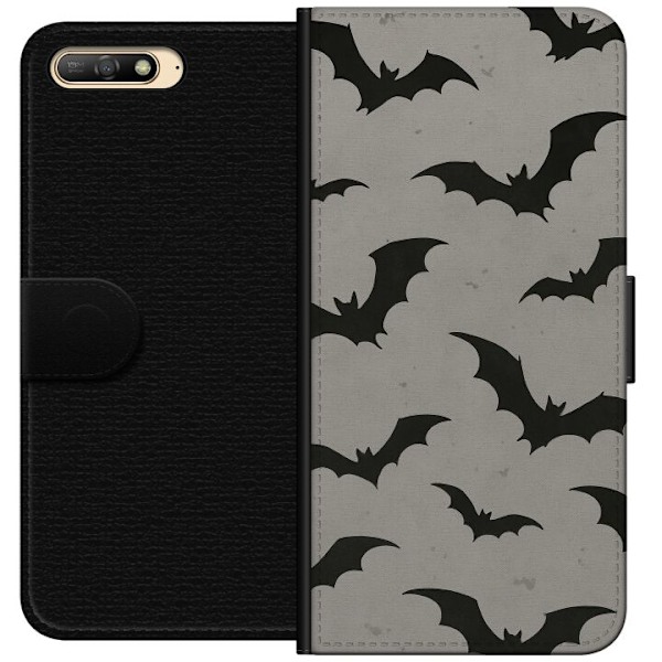 Huawei Y6 (2018) Tegnebogsetui Flutterprint