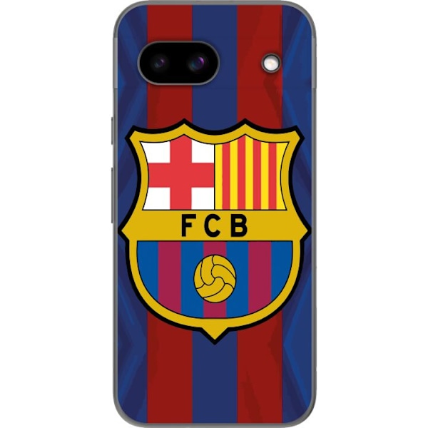 Google Pixel 8a Genomskinligt Skal FCB Barcelona