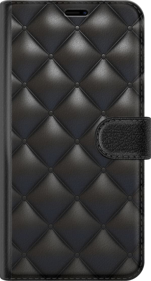 Kompatibelt Plånboksfodral till Apple iPhone 11 Leather Black