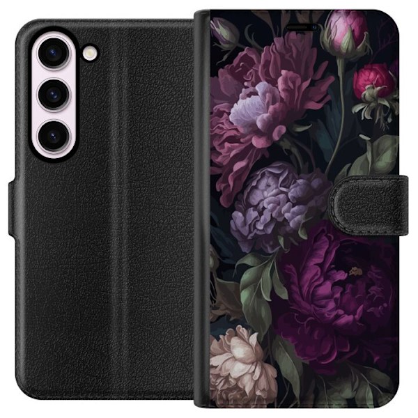 Samsung Galaxy S23 Plånboksfodral Blommor