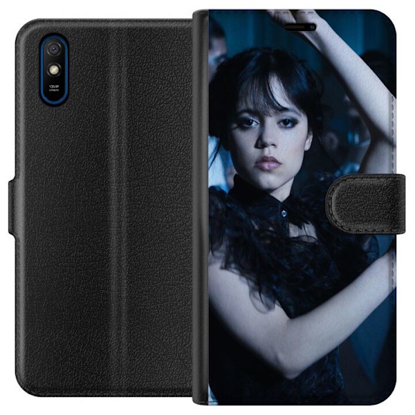 Xiaomi Redmi 9A Plånboksfodral Wednesday Addams