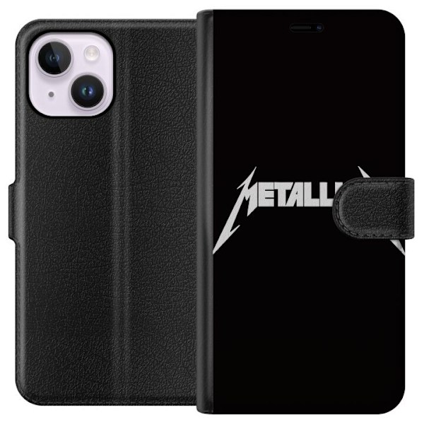 Apple iPhone 15 Plus Tegnebogsetui Metallica