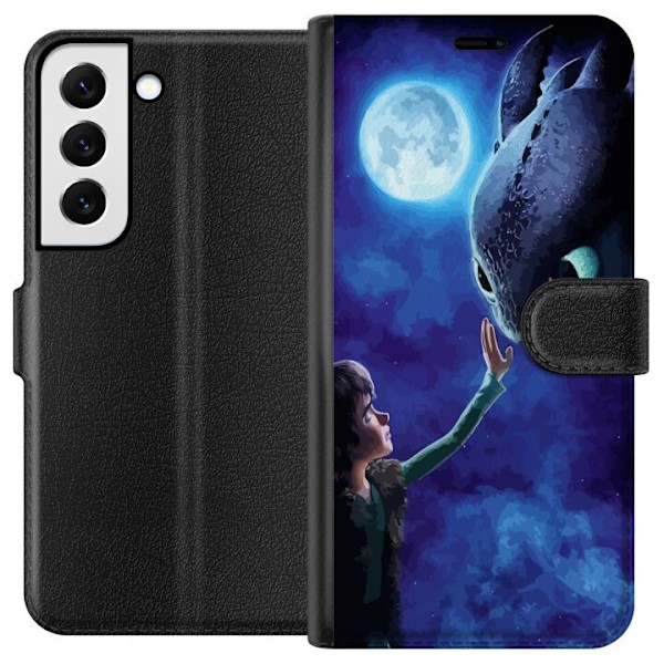 Samsung Galaxy S22+ 5G Lompakkokotelo Kuinka Kouluttaa Lohikäärmeesi