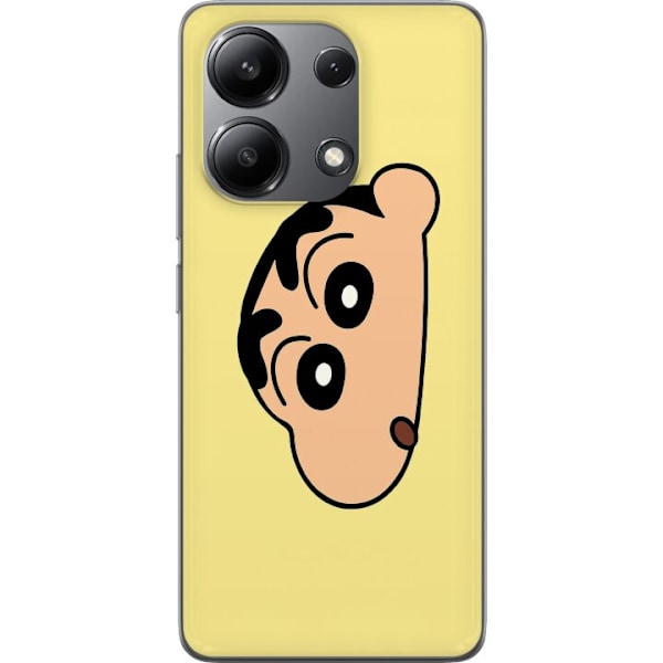 Xiaomi Redmi Note 13 4G Läpinäkyvä kuori Peeking Shinchan