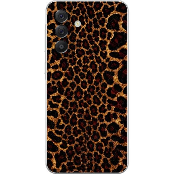 Kompatibelt Mobilskal till Samsung Galaxy A57 Wild Leopard brun