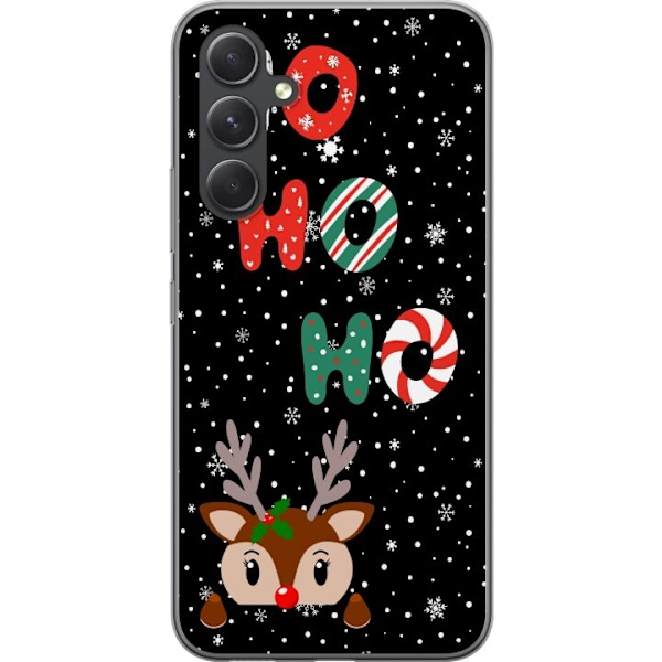 Samsung Galaxy S24+ Gennemsigtig cover HO HO HO