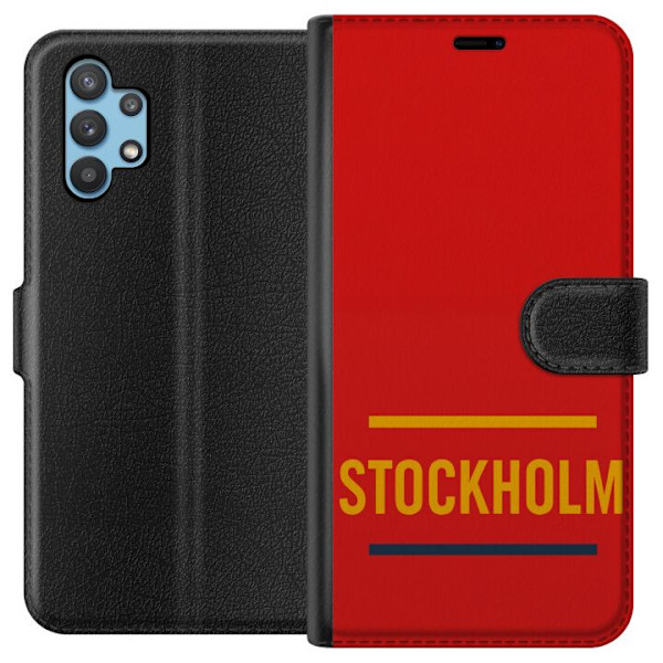 Samsung Galaxy A32 5G Tegnebogsetui Stockholm – Hockey