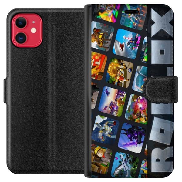 Kompatibel Tegnebogsetui til Apple iPhone 11 Roblox