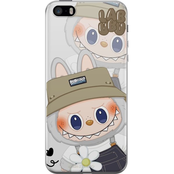 Apple iPhone 5s Gennemsigtig cover Labubu Minimal Mood - Enkel