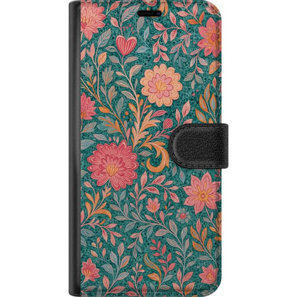 Google Pixel 7a Lommeboketui Floral Dream