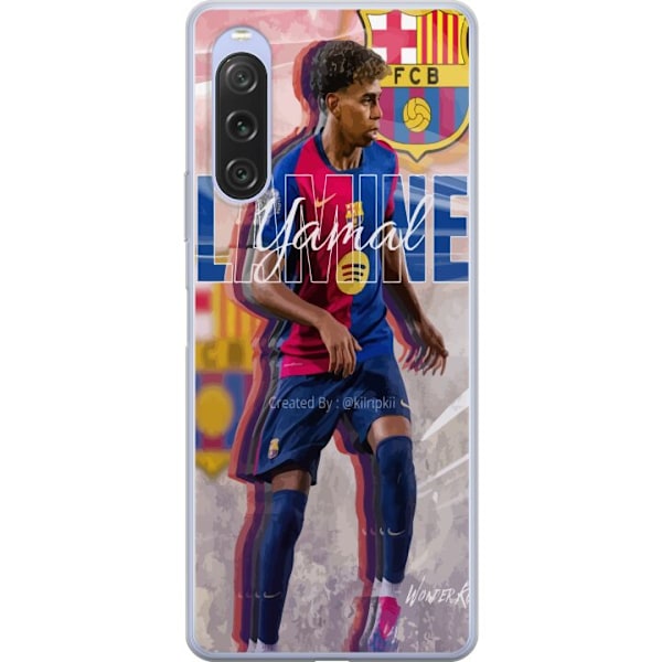 Sony Xperia 10 V Gennemsigtig cover Lamine Yamal FCB