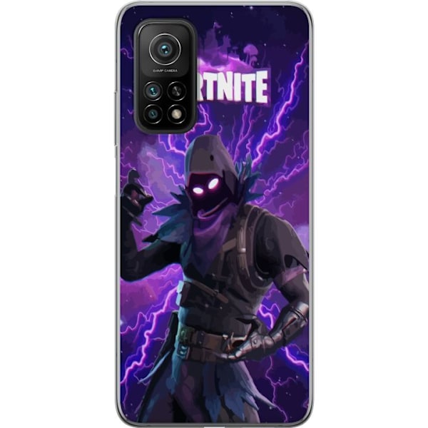Xiaomi Mi 10T 5G Gjennomsiktig deksel Fortnite Raven
