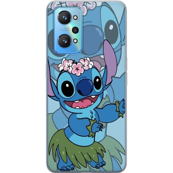 Realme GT Neo2 Läpinäkyvä kuori Stitch tähtien alla - Taianomainen Anime-tyyli