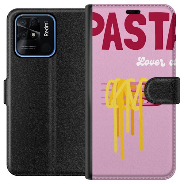 Xiaomi Redmi 10C Tegnebogsetui Pasta Klub