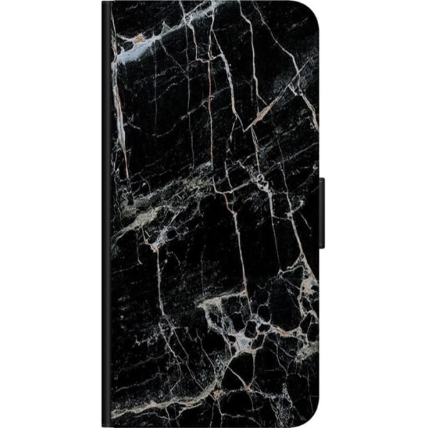 Huawei Y6 (2019) Lommeboketui Svart marmor