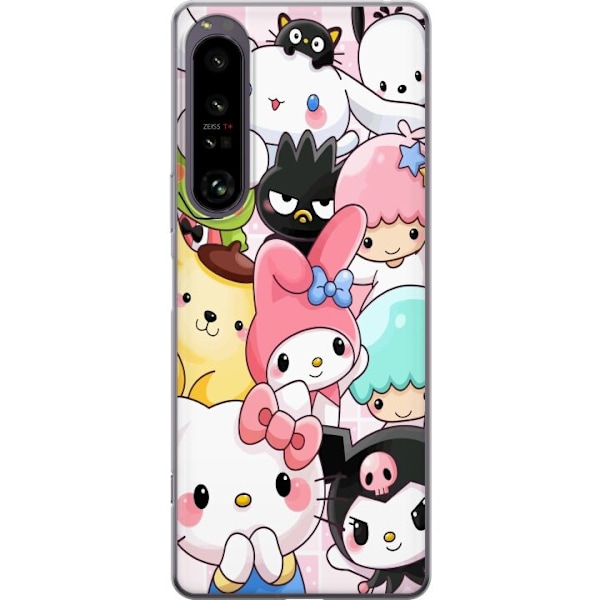 Sony Xperia 1 IV Läpinäkyvä kuori Kawaii Sanrio Crew