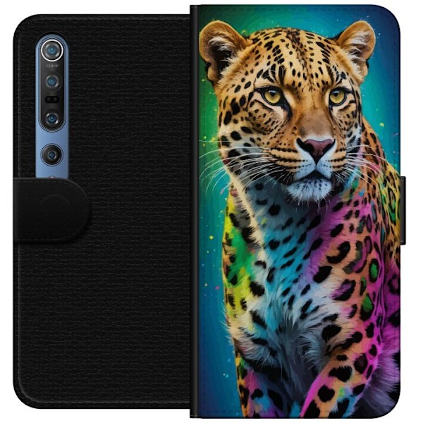 Xiaomi Mi 10 Pro 5G Lommeboketui Leopard