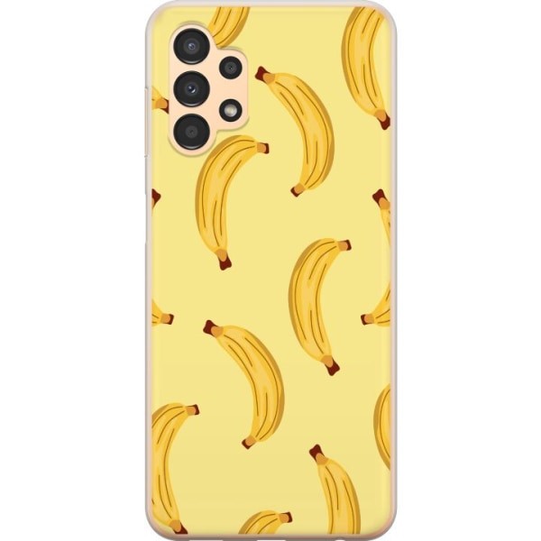 Samsung Galaxy A13 Gennemsigtig cover Banan