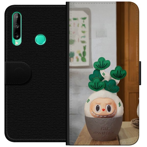 Huawei P40 lite E Lompakkokotelo SUURUSTEN Tuittupuut